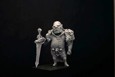 Resin cast fantasy full figure. Approximate height 65mm
