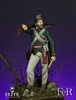 Butler's Rangers Sergeant, 1779, 75mm resin full figure