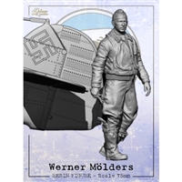 F75-23 W. Molders w/ tail, 75mm resin figure w/ tail, unpainted, requires assembly and cleaning