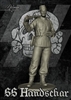 SS Handschar, 90mm white metal figure