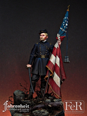 Colonel Joshua Chamberlain, Gettysburg, 1863, 75mm