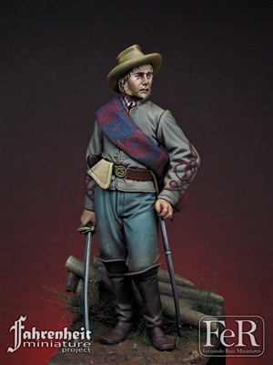 Confederate Artillery Officer, Gettysburg, 1863, 75mm