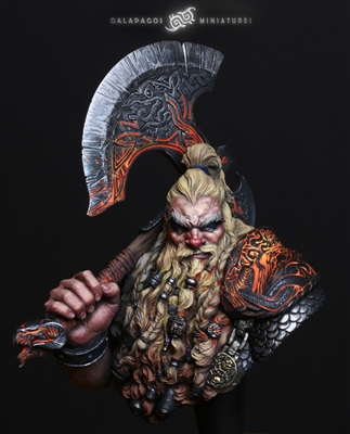 Resin bust in 1/10 scale