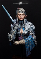 Resin bust in 1/10 scale