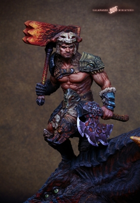 Resin full figure in 75mm