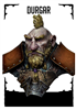 Resin cast fantasy bust