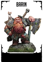 Resin cast fantasy full figure in 75mm