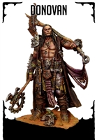 Resin cast fantasy full figure in 75mm