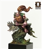 Resin cast fantasy full figure in 75mm