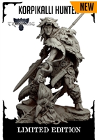 Resin cast fantasy full figure in 75mm