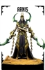 Fantasy full figure resin cast in 75mm
