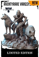 Fantasy full figure diorama resin cast in 75mm