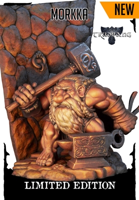 Fantasy full figure resin cast in 75mm