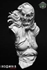 Resin cast fantasy bust.  Total height 63mm