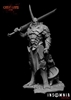 Fantasy full figure resin cast in 75mm