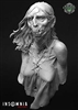 Resin cast  fantasy bust. Height 63mm