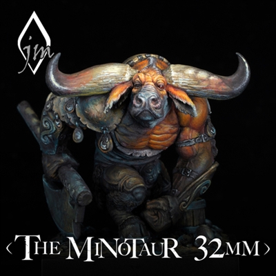 Resin cast fantasy full figure in 32mm