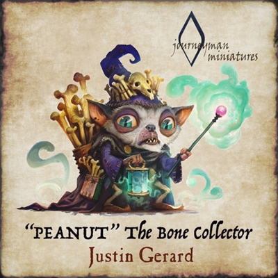 Resin cast fantasy full figure. Based on the artwork of Justin Gerard. 100mm