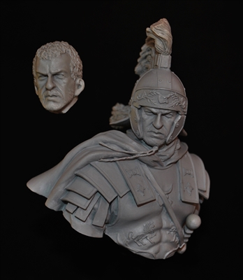 The Roman General, Resin cast bust in 1/10 scale