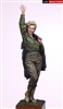 Resin full figure in 1/16 scale depicting Marilyn Monroe during her USO tour in Korea, 1954