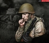Life Miniatures 'On The Edge of No Man's Land' WW2 Young Red Army Infantryman, Battle of Kursk 1/9 scale bust.