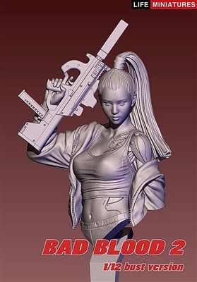 BAD BLOOD 2 (bust version), 1/12 Scale Resin Bust