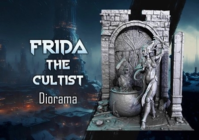 Full figure diorama kit resin cast in 75mm