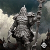 Resin cast fantasy full figure. Total height 42mm