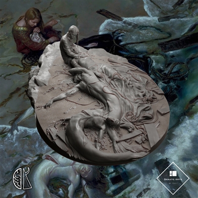 Fantasy vignette based on the art of Donato Giancola. It is resin cast in 75mm and is a very limited edition kit.