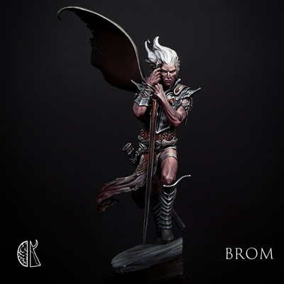 Fantasy full figure based on the art of Gerald Brom. Resin cast in 75mm