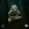 Resin cast fantasy bust in 1/12 scale