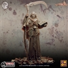 Resin cast fantasy full figure in 75mm.  Total height 115mm