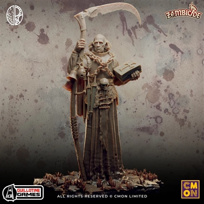 Resin cast fantasy full figure in 75mm.  Total height 115mm