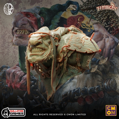 Resin cast fantasy bust. 1/9 scale. 109mm total height. Limited Edition