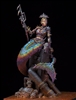 Resin cast fantasy full figure in 85mm
