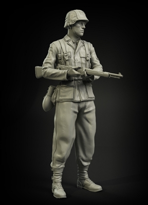 PanzerArt Waffen-SS soldier Normandy 44, resin, 1/35