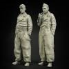 German Tanker Winter Trousers Set, resin full figure set, 1/35 scale