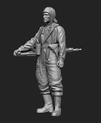 PA35-132 German Fallschirmjager Oder Front No2 1/35 scale resin figure