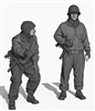 PA35-140 US Army tankers in Ardennes set, 1/35 scale resin figures set
