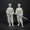 PA35-159 Hitlerjugend Grenadiers Normandy set (2 figure set), 1/35 scale resin figure set