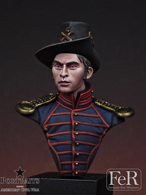 Federal Musician, 1861, 1/16 scale bust. Resin