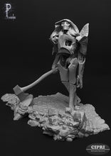 Resin cast fantasy figure. Scale 75mm