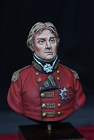 PO25 Lieutenant-General Sir John Moore, 1/9 scale resin bust, Sculpted by Pavol Ovecka, Box art by Mike Cramer