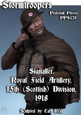 Signaller, Royal Field Artillery, 15th (Scottish) Division, 1918