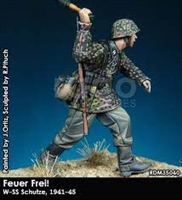 RDM35040 Feuer Frei! W-SS Schutze w/Kar98k, 1941-45, 1/35 scale resin figure