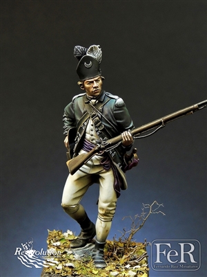 Queenâ€™s Rangers Officer, Brandywine, 1777, 75mm