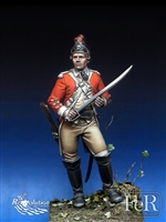 17th British Light Dragoon Trooper, Long Island, 1775, 75mm