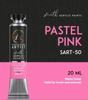 Scale Artist Tube Acrylic SART-50 Pastel Pink, 20ml