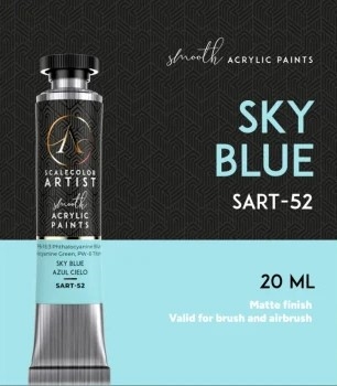 Scale Artist Tube Acrylic SART-52 Sky Blue, 20ml