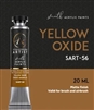 Scale Artist Tube Acrylics SART-56 Yellow Oxide, 20ml